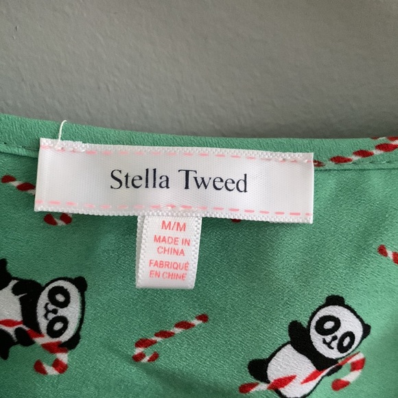 Candy Cane Panda Blouse - Picture 3 of 4